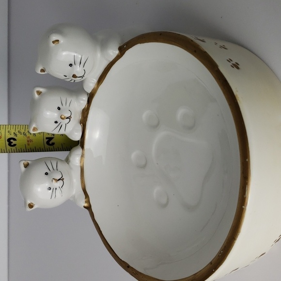GAC. Ceramic 3 Kittiens Trinket Dish - Picture 9 of 9